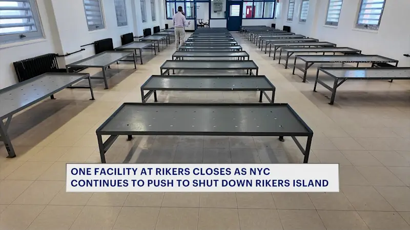 Story image: North Infirmary Command closes as NYC continues push to shut down Rikers Island