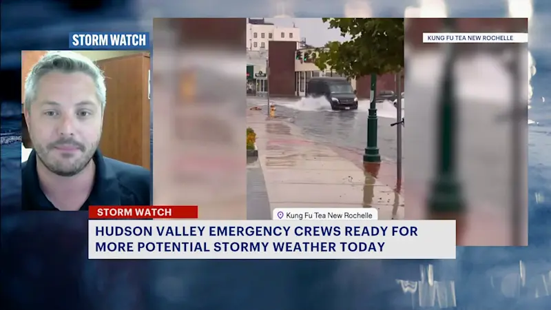 Story image: New Yorkers urged to prepare as severe storms threaten region