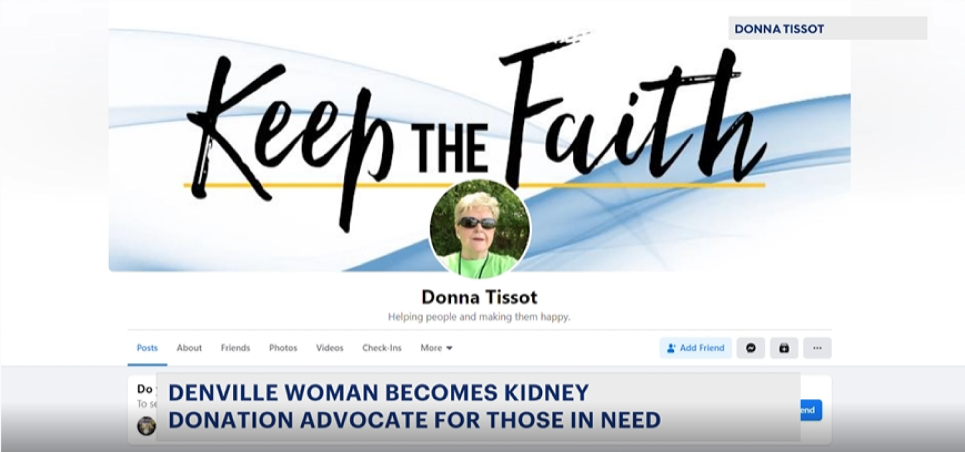 Denville woman turns kidney donation advocate for those in need