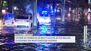 Flooding aftermath in Mott Haven still prevalent less than 24 hours later