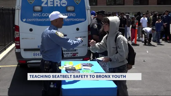 Transportation officials teach teens about driving safety in annual 'Click it or Ticket' event