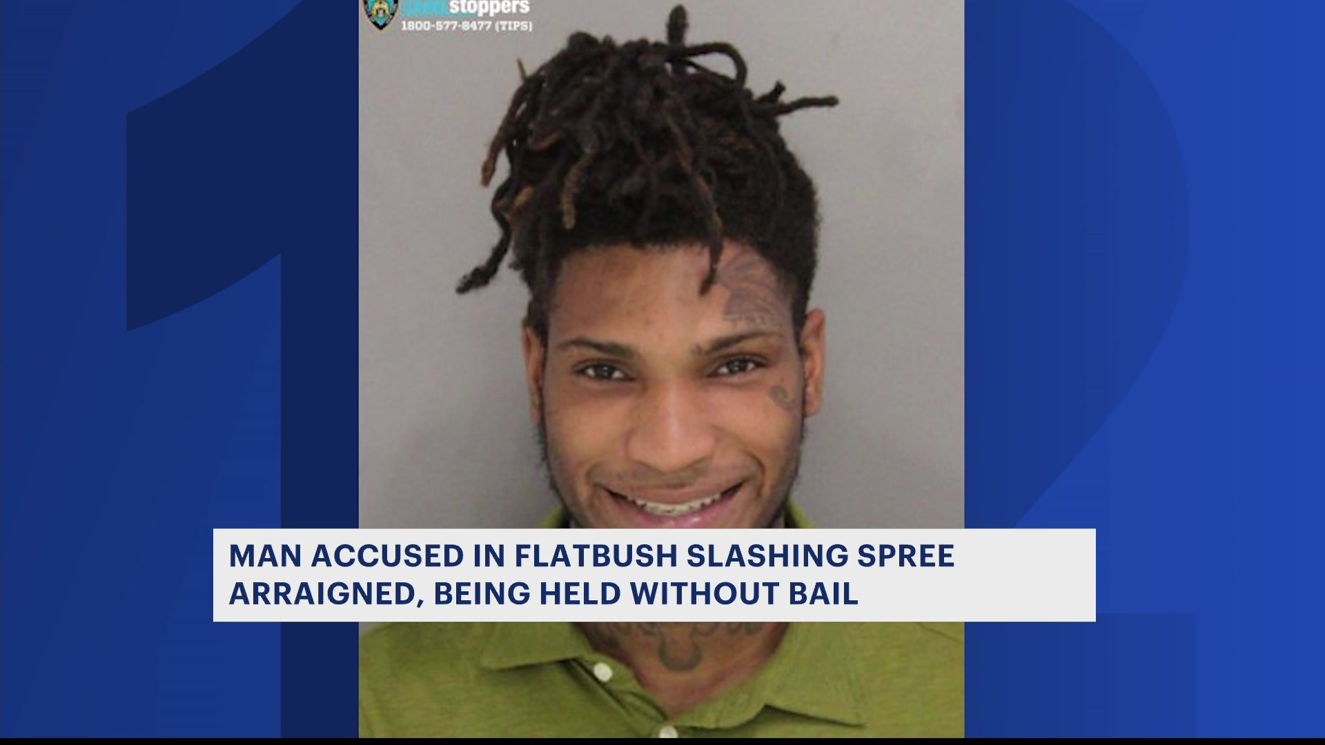 Coney Island man arraigned for Brooklyn slashing spree