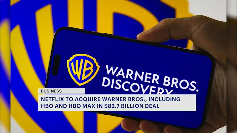 Story image: Netflix to acquire Warner Bros. studio and streaming business for $72 billion