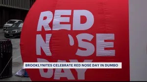 Early Red Nose Day festivities kick off in Dumbo