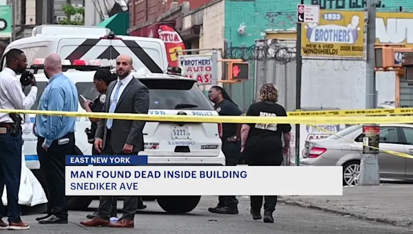 NYPD: Man found dead inside East New York building