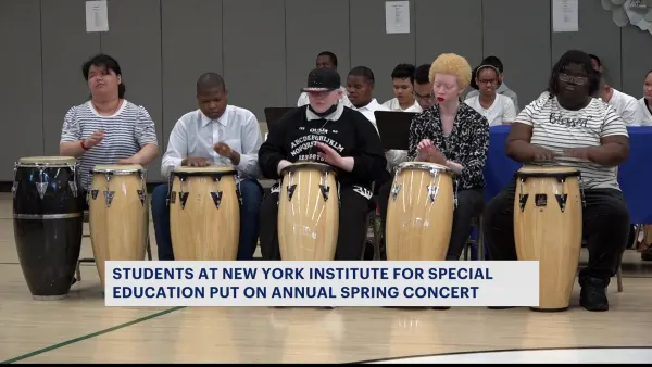 New York Institute for Special Education students put on annual spring concert
