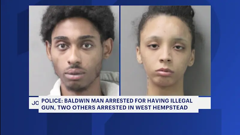 Story image: Baldwin man arrested for having illegal gun, 2 others arrested in West Hempstead