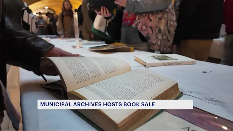 Story image: Book lovers flock to city’s biggest book sale for a rare piece of history
