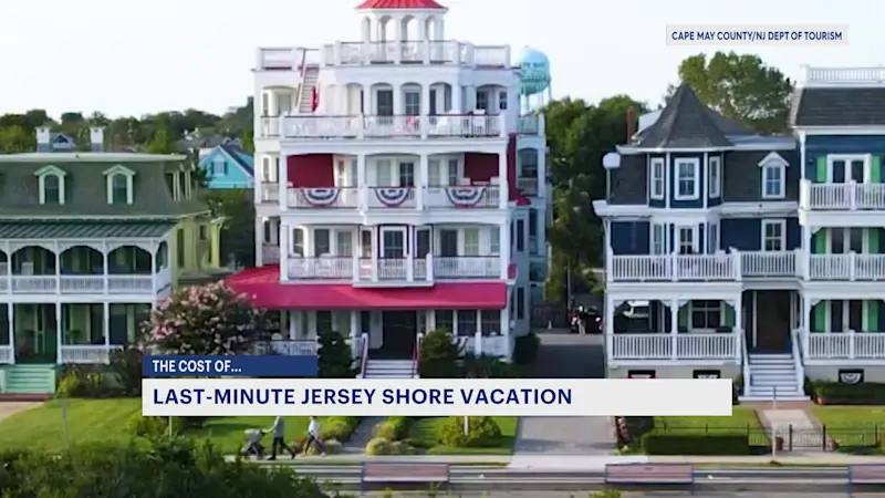 Story image: The Cost Of: Bookings down at Jersey Shore as Canadian visitors cancel plans