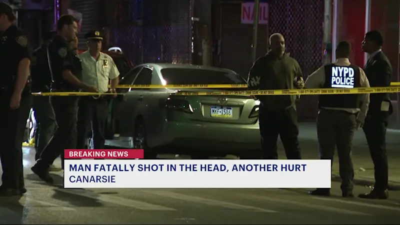 Story image: Police: 1 dead, 1 injured in Canarsie shootings