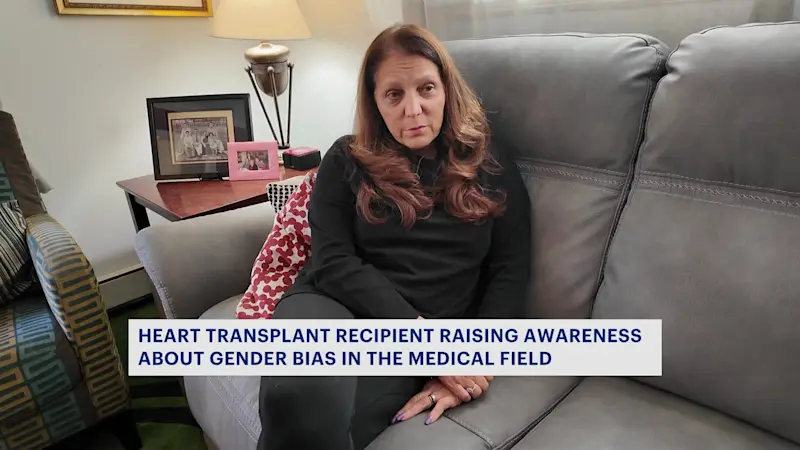Story image: Heart transplant recipient raises awareness about gender bias after getting dismissed at doctor 14 times