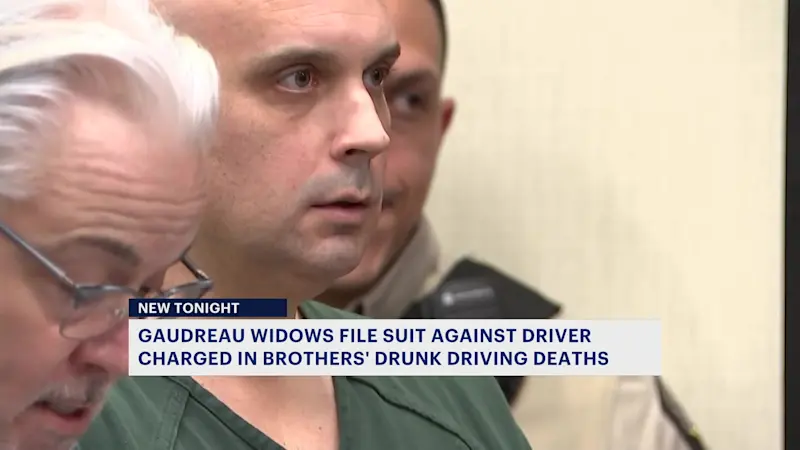 Story image: Widows of hockey players killed in crash sue accused driver