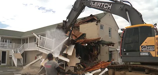 Seaside Motel Demolition TN Raw