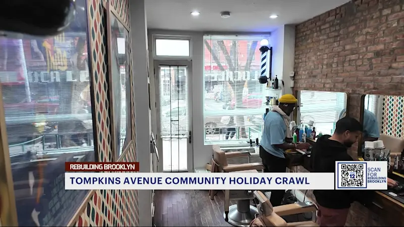 Story image: Tompkins Avenue Merchant Association launch holiday crawl to boost local business