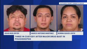 Authorities: Three people in custody following major Poughkeepsie drug bust
