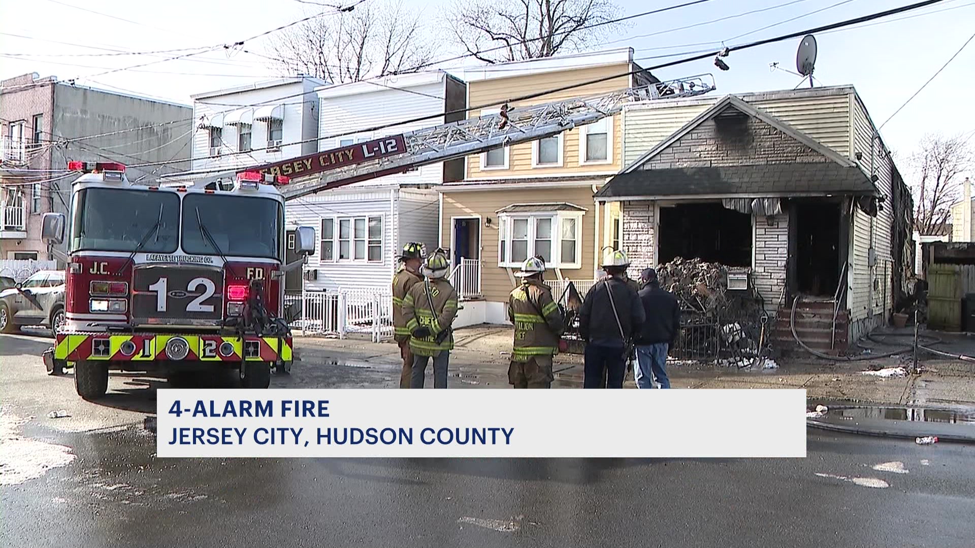 Officials: Fire At Jersey City Homes Displaces 11 People