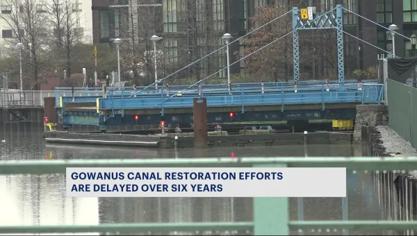 EPA reports delay in Gowanus Canal cleanup efforts