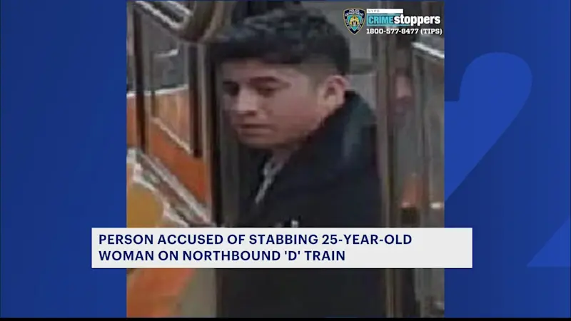 Story image: NYPD: Man wanted for unprovoked stabbing on D train 