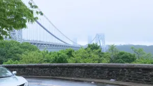 Traffic moving on George Washington Bridge into NYC following earlier delays due to police activity