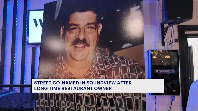 Story image: Kenneth Giordano Way: Soundview intersection renamed in honor of longtime neighborhood steakhouse owner