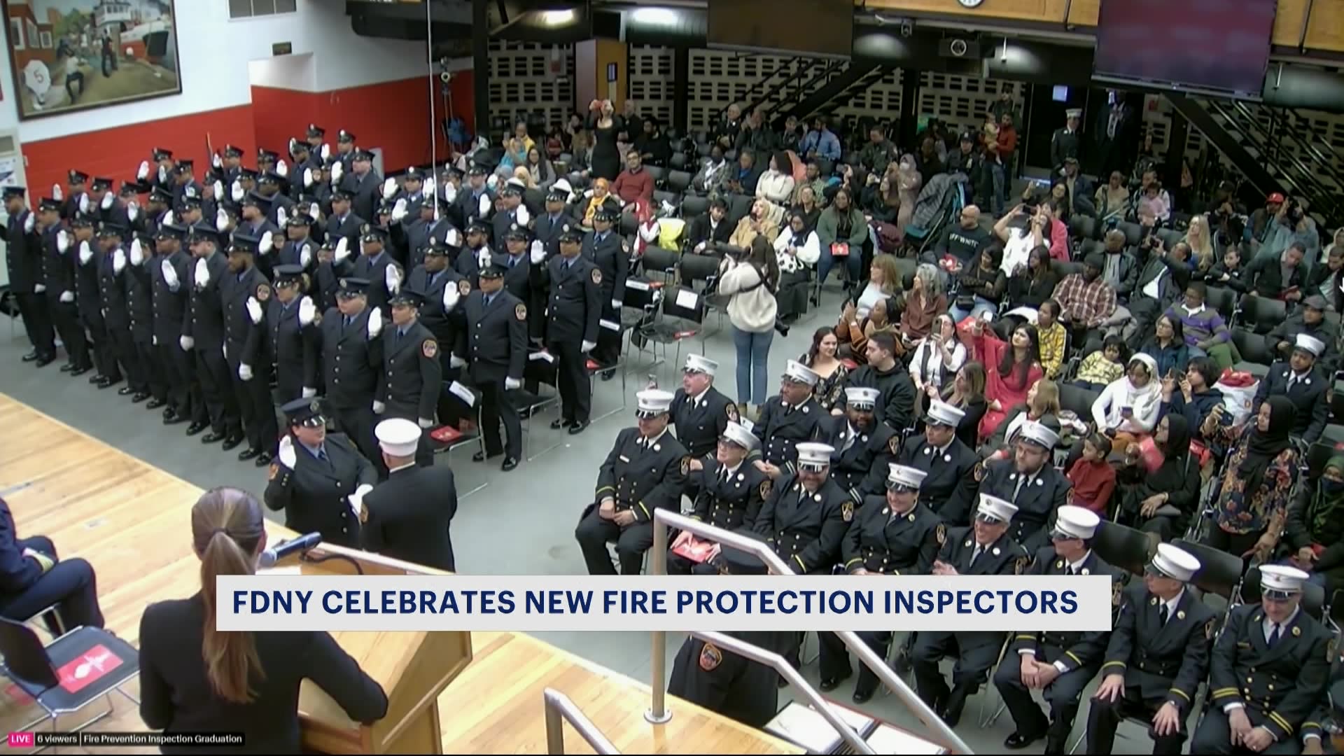 FDNY celebrates newest graduates of fire protection inspectors class
