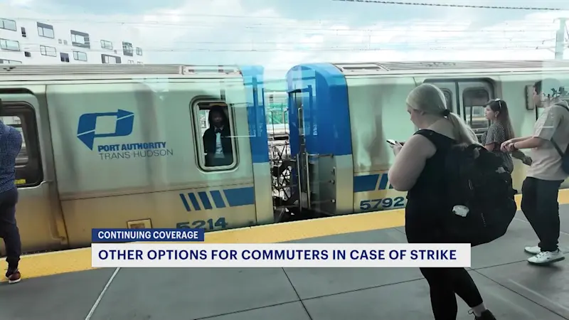 Story image: Riders worry NJ Transit strike will put a strain on the PATH system