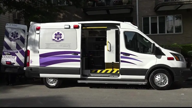 Story image: Ezras Nashim volunteer ambulance organization expands into Crown Heights and Flatbush with new ambulance