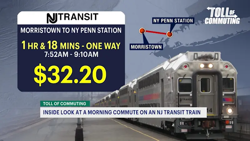 Story image: Toll of Commuting: What is the NJ Transit commute like?