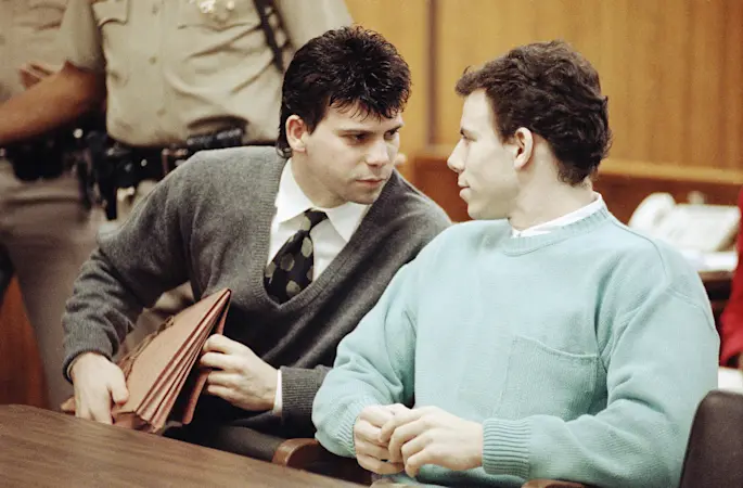 Story image: LA district attorney says he won’t support resentencing the Menendez brothers because they lied