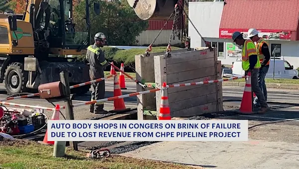 Heartbreak along Route 9W: Congers auto shops close to failure as pipeline work blocks them from customers