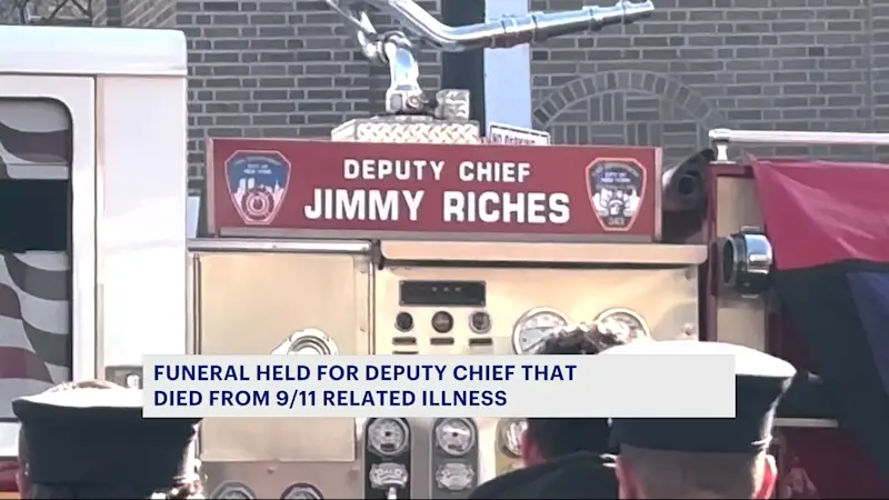 Story image: Funeral held for firefighter who died from 9/11-related illness