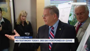 Corruption trial of Sen. Menendez expected to resume Tuesday following COVID-19 issue