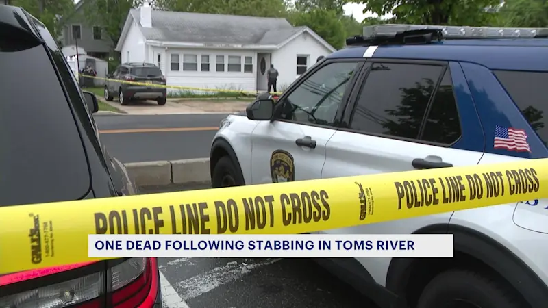 Story image: Prosecutor: 1 person killed, another injured in Toms River stabbing