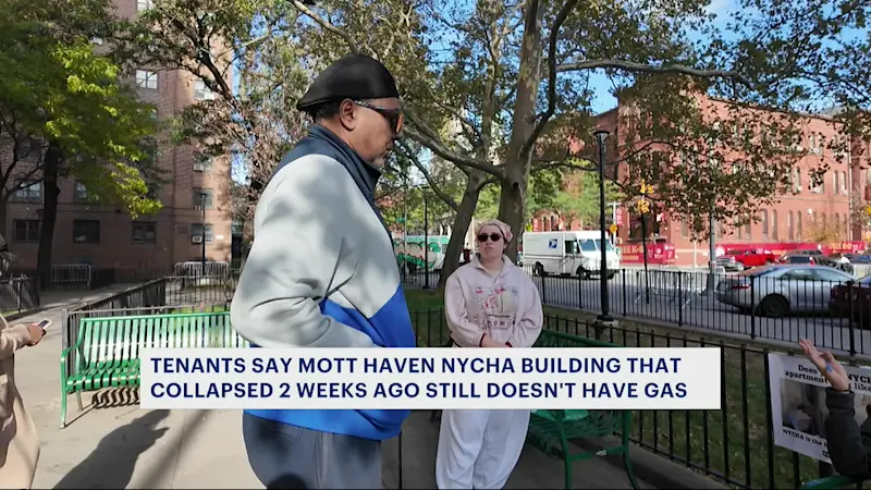 Story image: 'We can start feeling the rooms getting cold.' Mott Haven tenants impacted by chimney collapse living without gas