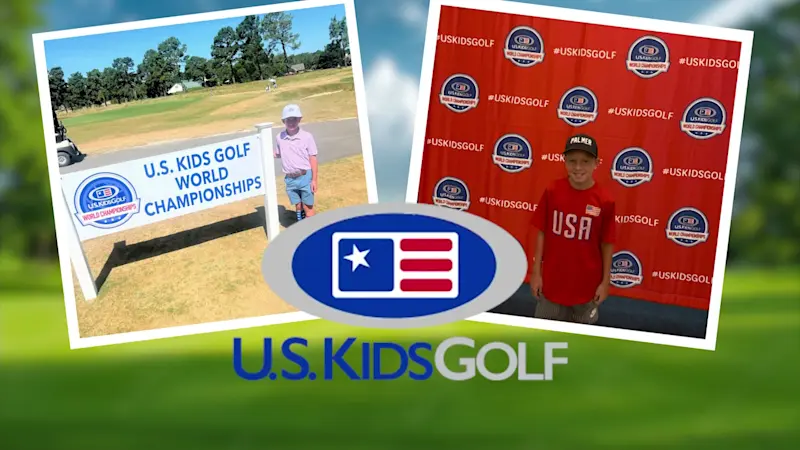 Story image: 2 Long Islanders participate in world's biggest kids golf tournament