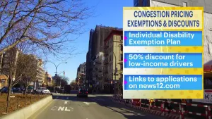 MTA announces discounts and exemptions for upcoming congestion pricing. Here’s how to apply.