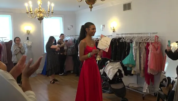 Norwalk Public Schools Family Center hosts first prom dress giveaway