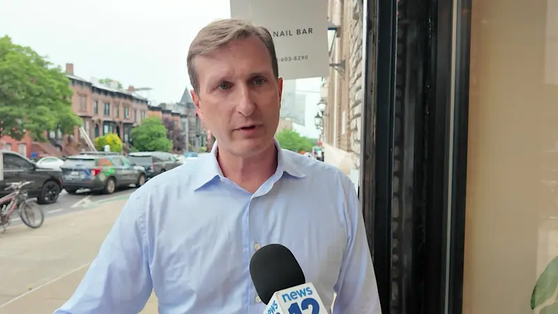 Story image: Coffee shop faces backlash, DOJ investigation after banning Rep. Dan Goldman