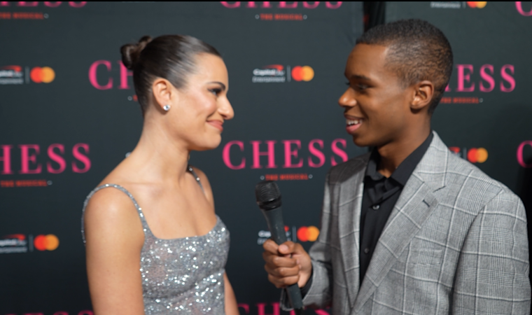 Story image: News 12’s Joel Crump goes 1-on-1 with Lea Michele about her new show, her Bronx roots