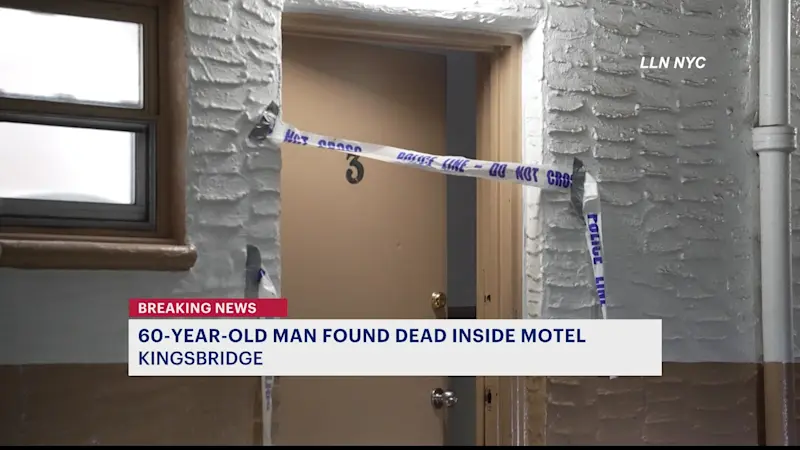 Story image: NYPD: Man found dead inside Kingsbridge motel