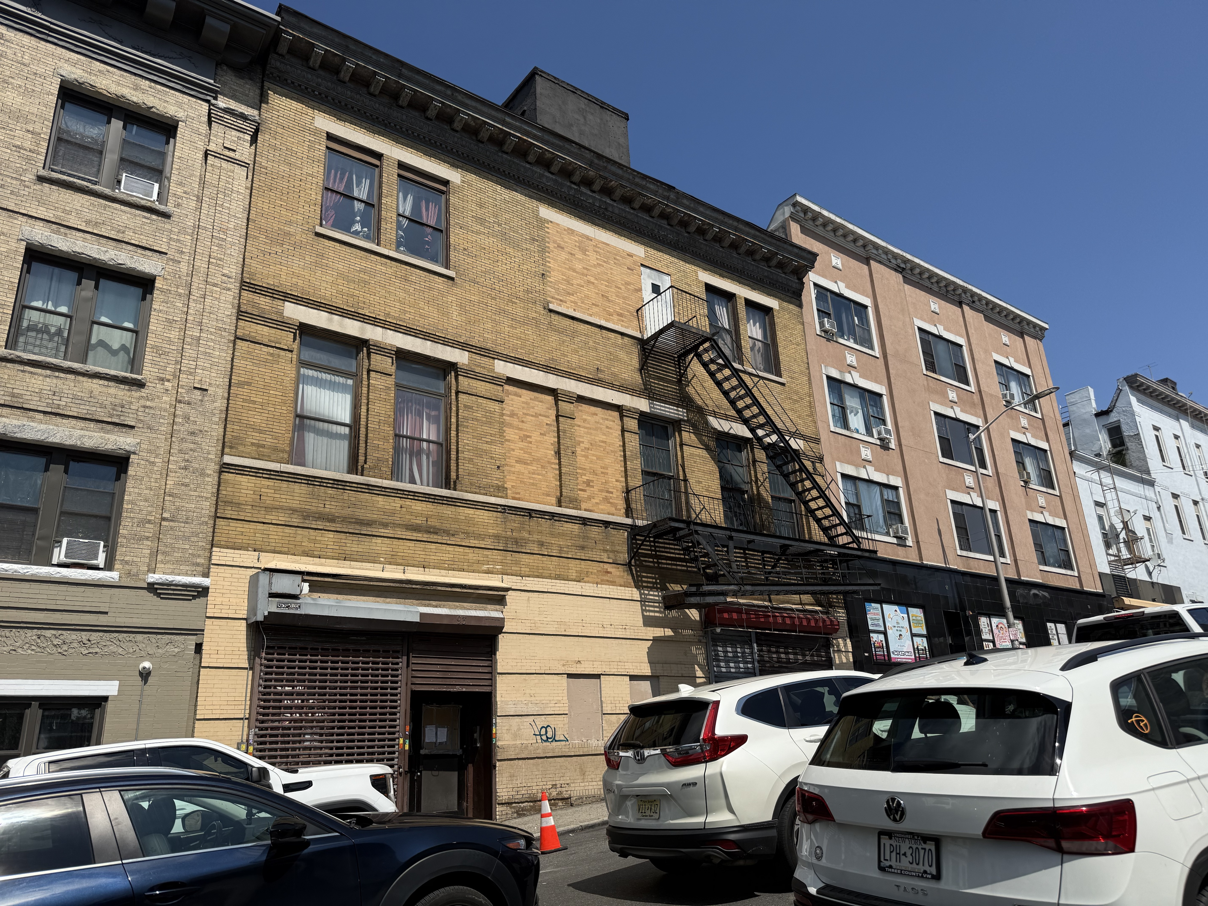 Emergency crews respond to partial building collapse in Yonkers