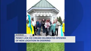 Ribbon-cutting ceremony held for 'Penny Lick Ice Cream' Ossining shop