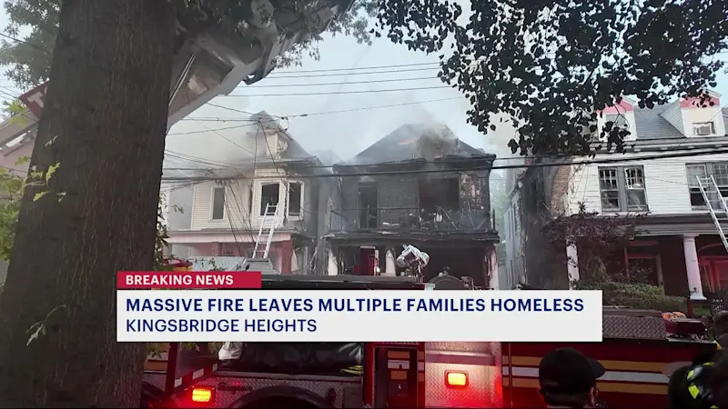 Story image: FDNY: 14 injured in Kingsbridge Heights fire  