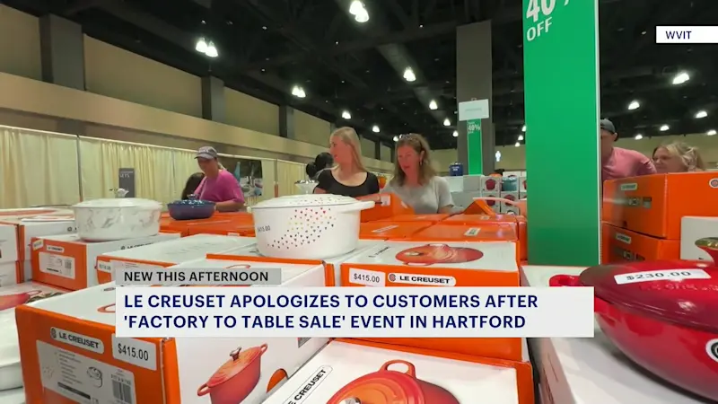 Story image: Le Creuset apologizes to customers following mystery boxes’ controversy