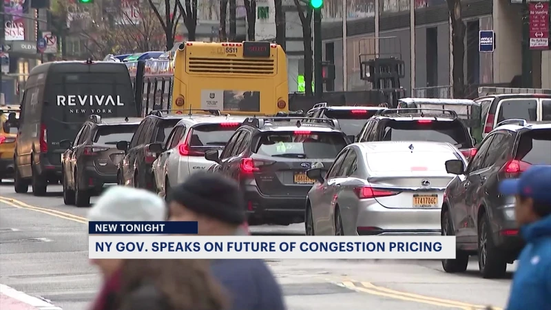 Story image: NY Gov. Hochul hints that the congestion pricing plan may be returning soon