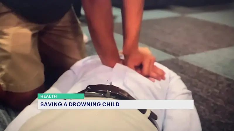 Story image: Learning CPR can help save lives during summer crisis situations