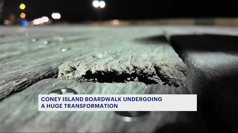 Story image: Coney Island Boardwalk will receive $1B for a reconstruction project