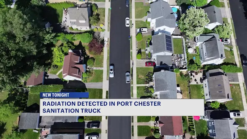 Story image: Port Chester sanitation truck detained after radiation detected, officials say