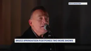 Bruce Springsteen postpones 2 more shows due to vocal issues