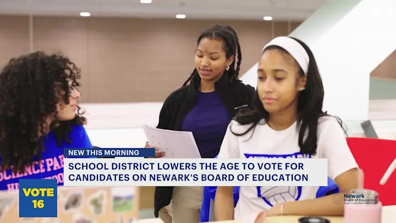 Story image: Newark students aged 16 and up able to vote in upcoming BOE elections